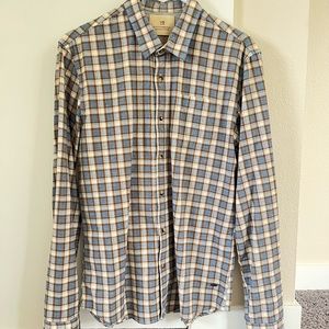 Scotch & Soda long-sleeve button-down shirt.
